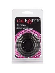 CALEXOTICS SET TRES ANILLAS NEGRO ERECCION