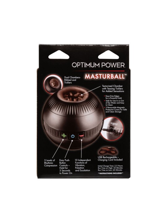 CALEXOTICS OPTIMUM POWER MASTURBADOR MASCULINO CON VIBRACION CALEXOTICS OPTIMUM POWER MASTURBADOR MASCULINO CON VIBRACION