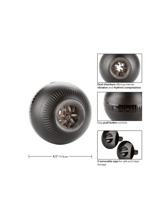 CALEXOTICS OPTIMUM POWER MASTURBADOR MASCULINO CON VIBRACION