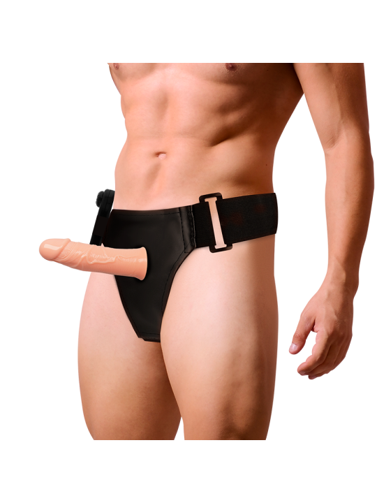HARNESS ATTRACTION ARNES HUECO GREGORY CON VIBRADOR 165 CM O 43 CM