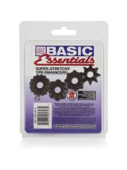 CALEXOTICS BASIC SET 4 ANILLAS PENE TPR