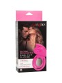 CALEXOTICS DUAL CLIT FLICKER ENHANCER DOBLE ANILLO VIBRADOR DE SILICONA ROSA
