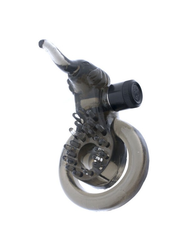 SEVEN CREATIONS ANILLO VIBRADOR CON ELEFANTE ESTIMULADOR