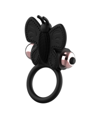 COQUETTE CHIC DESIRE COCK RING BUTTERFLY ANILLO VIBRADOR NEGRO GOLD