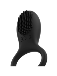 COQUETTE CHIC DESIRE ANILLO VIBRADOR CONTROL REMOTO RECARGABLE NEGRO GOLD