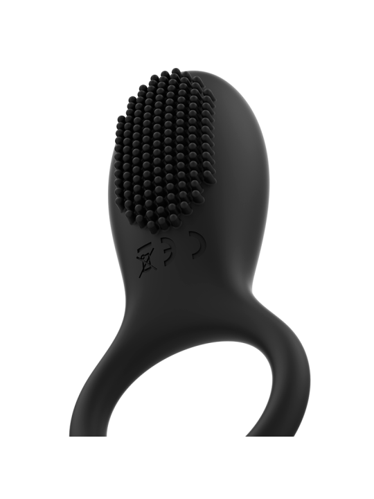 COQUETTE CHIC DESIRE ANILLO VIBRADOR CONTROL REMOTO RECARGABLE NEGRO GOLD