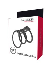 DARKNESS SET DE 3 ANILLAS PENE FLEXIBLE