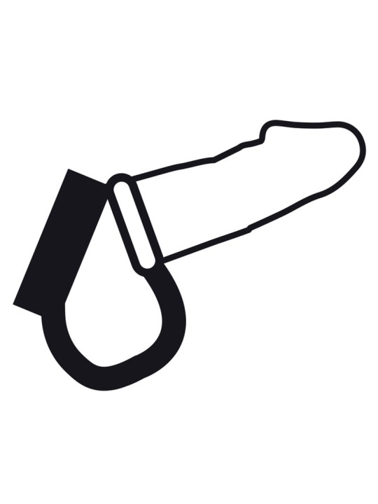 DARKNESS ANILLO PARA PENE Y TESTICULOS BDSM