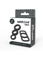 ADDICTED TOYS SET 4 ANILLOS SILICONA PARA EL PENE