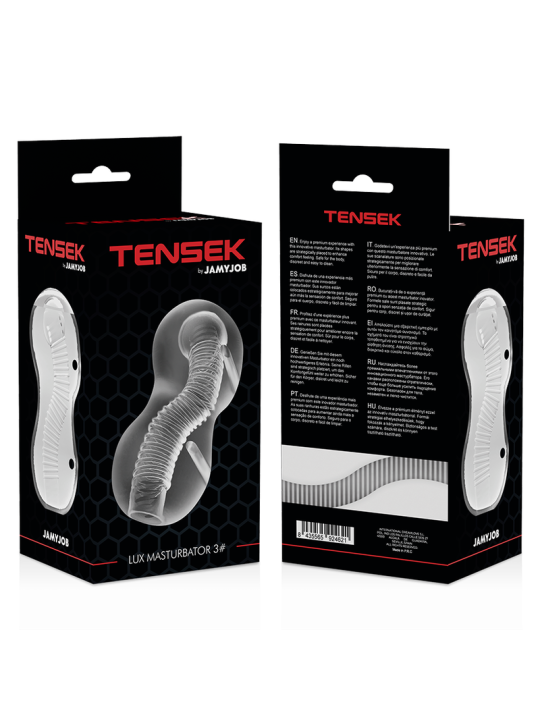 JAMYJOB EXTREME MASTURBADOR TENSEK 3 TRANSPARENTE
