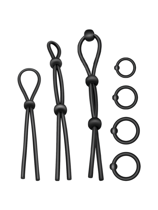 ADDICTED TOYS KIT DE 7 ANILLAS SILICONA FLEXIBLE ADDICTED TOYS KIT DE 7 ANILLAS SILICONA FLEXIBLE