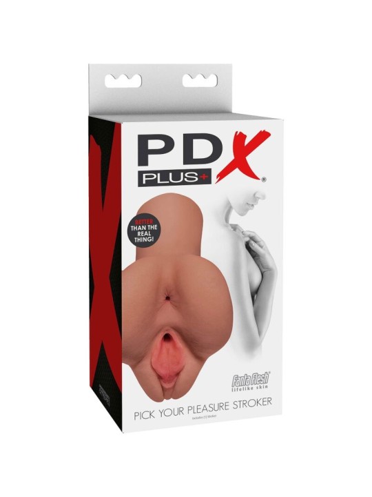 PDX PLUS PICK YOUR PLEASURE MASTURBADOR DOBLE
