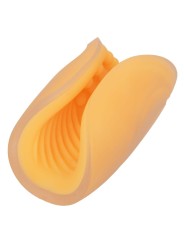 CALEXOTICS BEADED GRIP MASTURBADOR TEXTURADO NARANJA