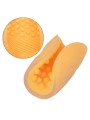 CALEXOTICS BEADED GRIP MASTURBADOR TEXTURADO NARANJA