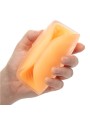 CALEXOTICS BEADED GRIP MASTURBADOR TEXTURADO NARANJA