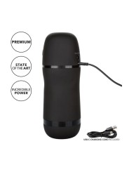 CALEXOTICS OPTIMUM POWER MASTURBADOR CON VIBRACION Y ONDAS ESTIMULADORAS