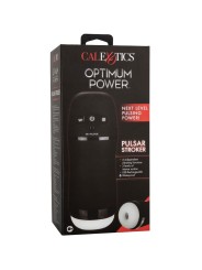 CALEXOTICS OPTIMUM POWER MASTURBADOR CON VIBRACION Y ONDAS ESTIMULADORAS