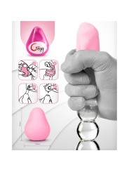 G VIBE HUEVO MASTURBADOR TEXTURADO REUTILIZABLE ROSA
