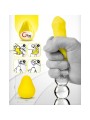 G VIBE HUEVO MASTURBADOR TEXTURADO REUTILIZABLE AMARILLO