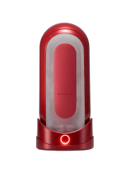 TENGA FLIP 0 ZERO ROJO CON CALENTADOR