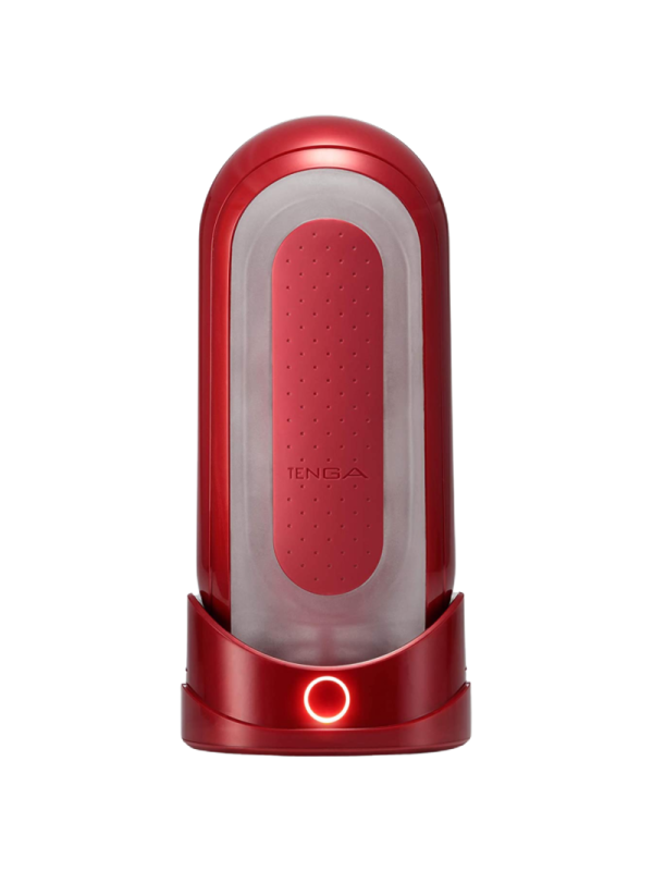 TENGA FLIP 0 ZERO ROJO CON CALENTADOR