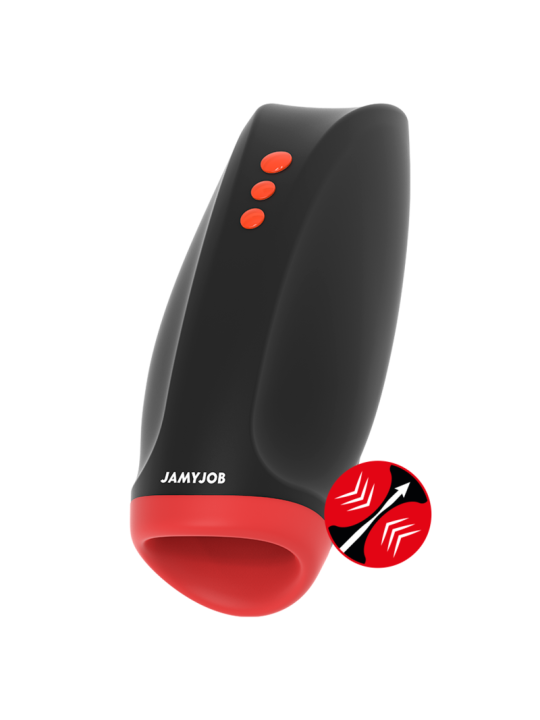 JAMYJOB NOVAX MASTURBADOR CON VIBRACION Y COMPRESION