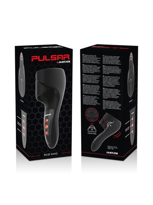 JAMYJOB PULSAR MASTURBADOR CON MODOS VIBRACION Y PULSACION