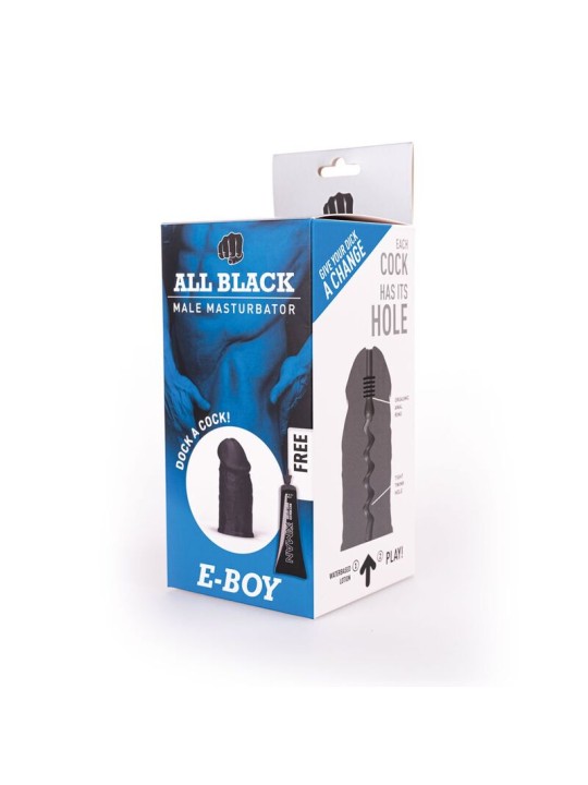 ALL BLACK MASTUBADOR E BOY