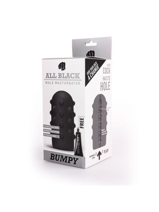 ALL BLACK MASTURBADOR BUMPY