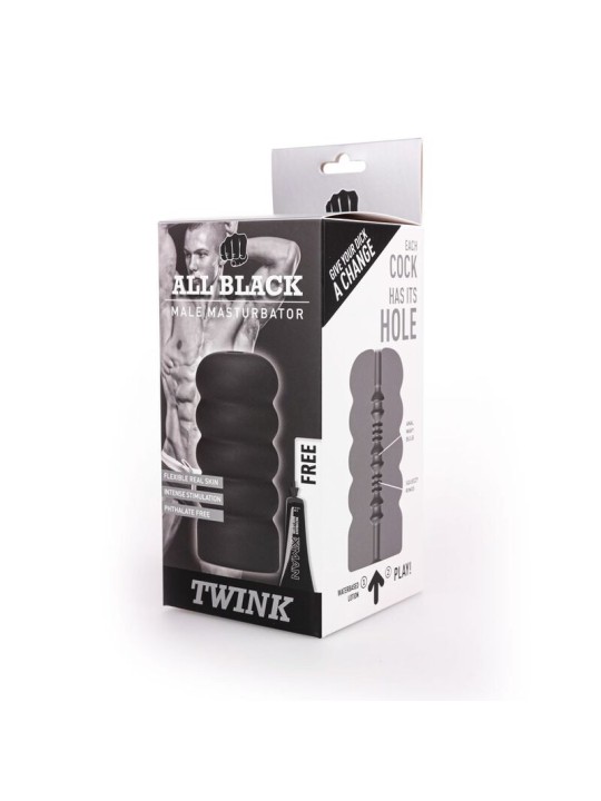 ALL BLACK MASTURBADOR TWINK