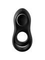 SATISFYER LEGENDARY DUO ANILLO VIBRADOR NEGRO