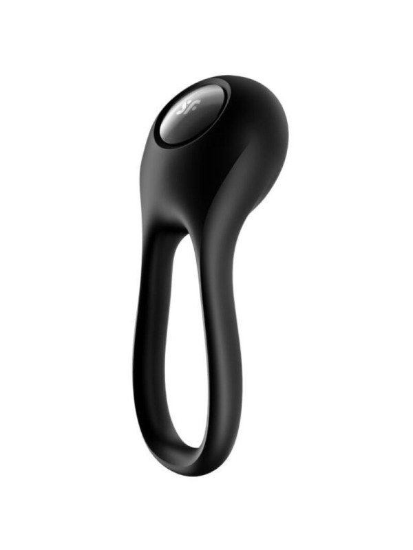 SATISFYER MAJESTIC DUO ANILLO VIBRADOR NEGRO