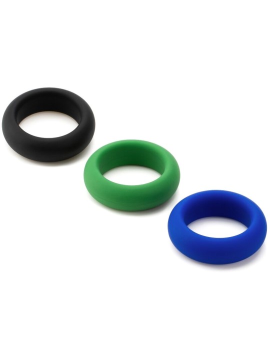 JE JOUE SILICONE SET ANILLOS PENE DE SILICONA