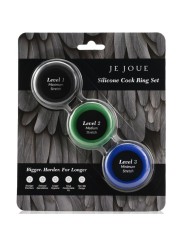 JE JOUE SILICONE SET ANILLOS PENE DE SILICONA