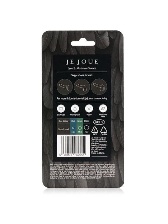 ANILLO PARA EL PENE DE SILICONA JE JOUE ESTIRAMIENTO MAXIMO