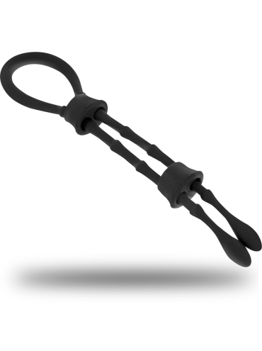 OHMAMA FETISH CUERDA ANILLO PARA PENE Y TESTICULOS SILICONA