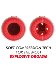 JAMYJOB ROCKET MASTURBADOR TECNOLOGIA SOFT COMPRESSION Y VIBRACION