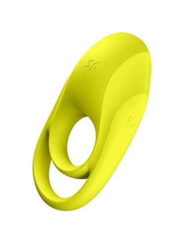 SATISFYER SPECTACULAR DUO ANILLO VIBRADOR AMARILLO