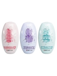 PRETTY LOVE HUEVO MASTURBADOR DOBLE CARA 15 UDS