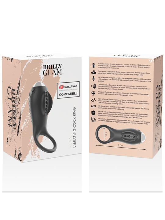 BRILLY GLAM ALAN ANILLO COMPATIBLE CON WATCHME WIRELESS TECHNOLOGY