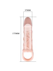 BAILE FUNDA EXTENSORA PENE CON STRAP PARA TESTICULOS 135 CM