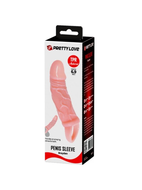 BAILE FUNDA EXTENSORA PENE CON STRAP PARA TESTICULOS 135 CM