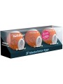 SATISFYER 3 HUEVOS MASTURBADORES CRUNCHY