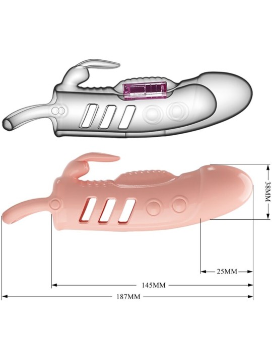 PRETTY LOVE SLOANE FUNDA PENE RABBIT NATURAL