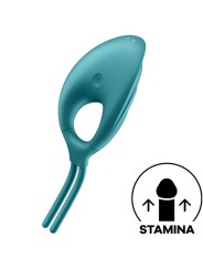 SATISFYER SWORDSMAN ANILLO VIBRADOR VERDE