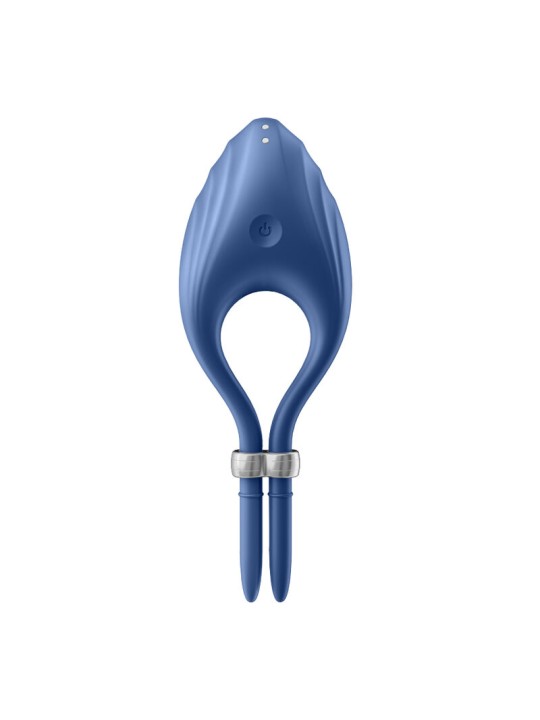 SATISFYER DUELIST ANILLO VIBRADOR GRIS