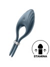 SATISFYER DUELIST ANILLO VIBRADOR GRIS