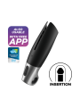 SATISFYER POWER MASTURBATOR NEGRO Y PLATA