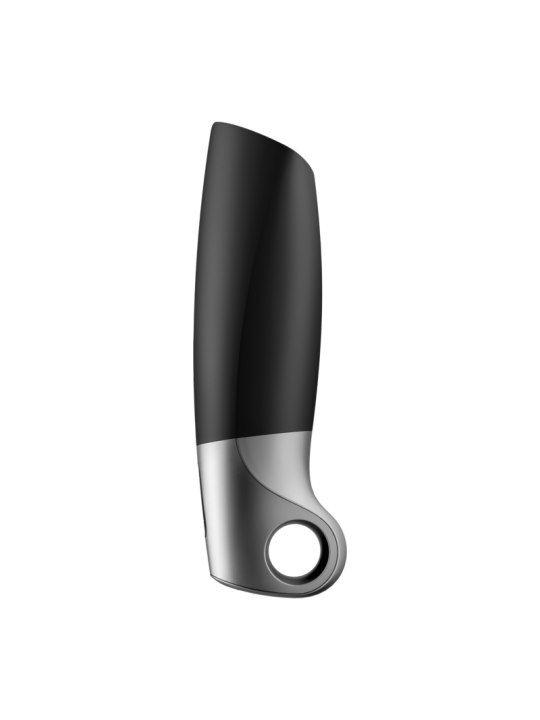SATISFYER POWER MASTURBATOR NEGRO Y PLATA