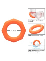 CALEXOTICS ALPHA SEXAGON RING NARANJA